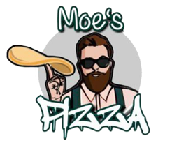 Moeʻs Pizza Gelsenkirchen logo.